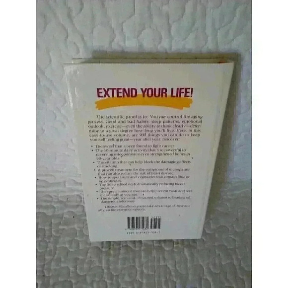 Lifespan Plus 900 Natural Techniques To Live Longer Hardcover Book Rodale Press - Picture 2 of 4